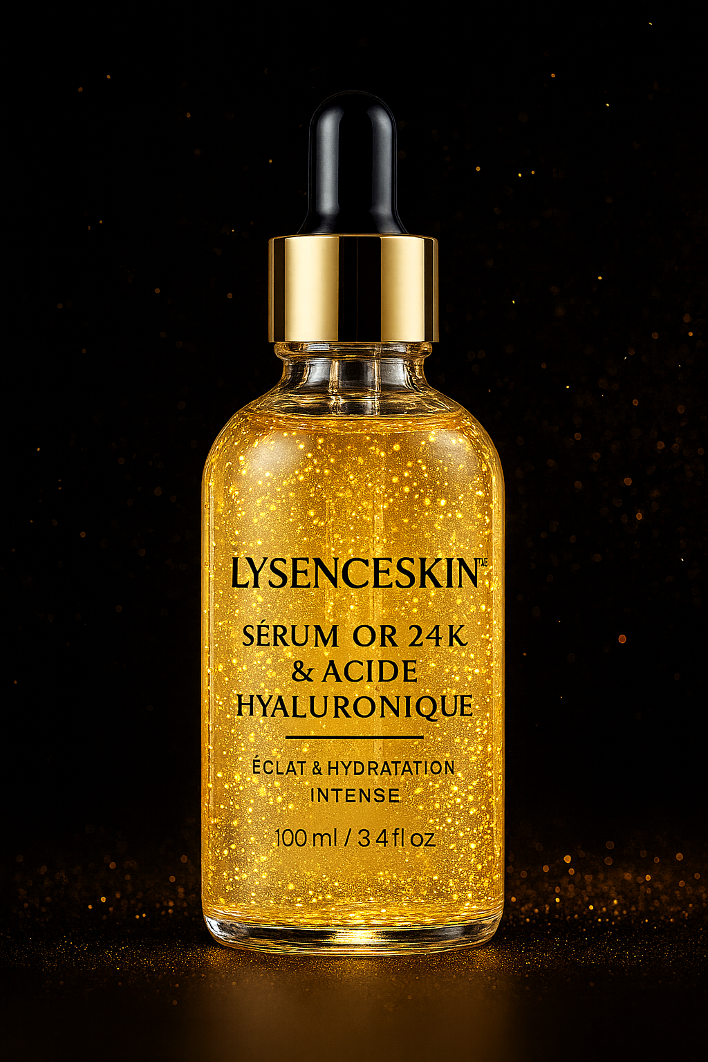 Sérum Or 24K Anti-Âge – Hydratation Profonde & Raffermissement Intense