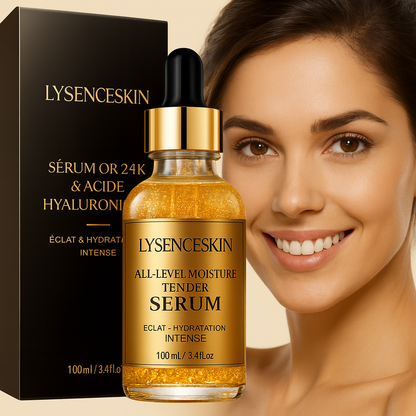 Sérum Or 24K Anti-Âge – Hydratation Profonde & Raffermissement Intense